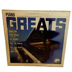 Various Piano Greats (Vinyl, 1963) Rondo R-2016 VG+ Williams, Hines, Wilson, Col